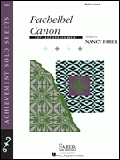 Canon in D piano sheet music cover